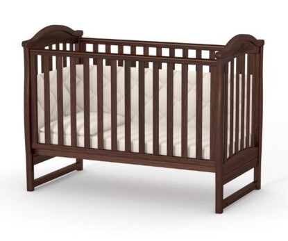 Дитяче ліжечко Верес Лд3 без ящика (Горіх)