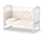 Дитяче ліжечко Верес Лд3 без ящика (Слонова Кость)