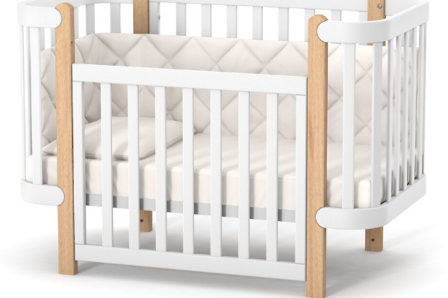 Дитяче ліжечко Верес Монако (Білий)