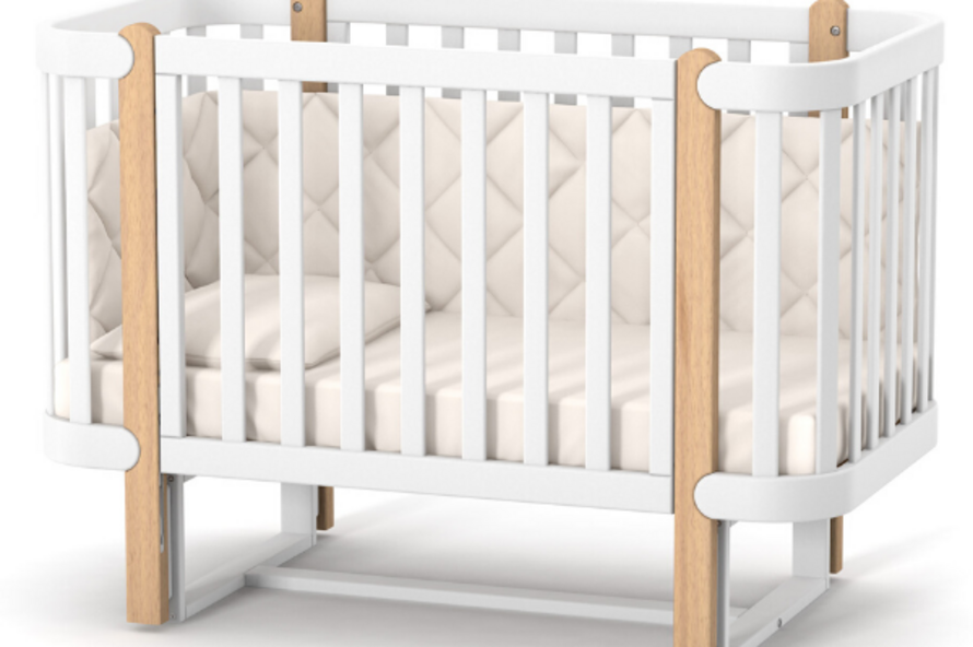 Дитяче ліжечко Верес Монако (Біло-Буковий)