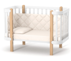 Дитяче ліжечко Верес Монако (Біло-Буковий)