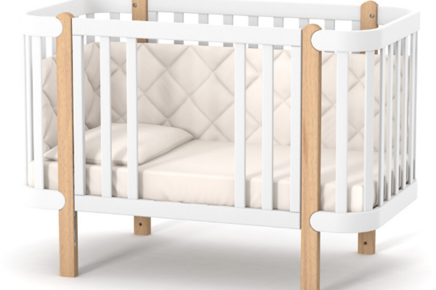 Дитяче ліжечко Верес Монако (Біло-Буковий)