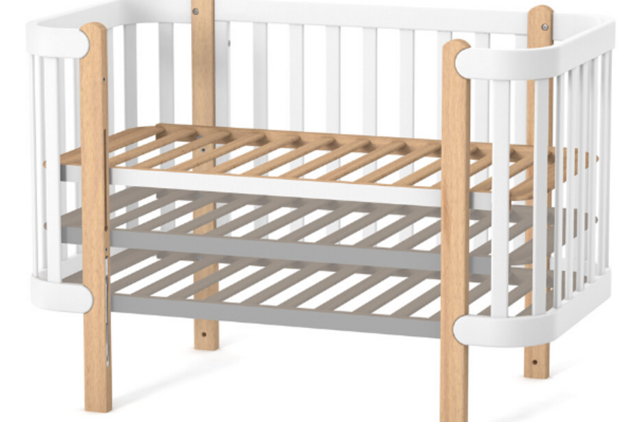 Дитяче ліжечко Верес Монако (Біло-Буковий)