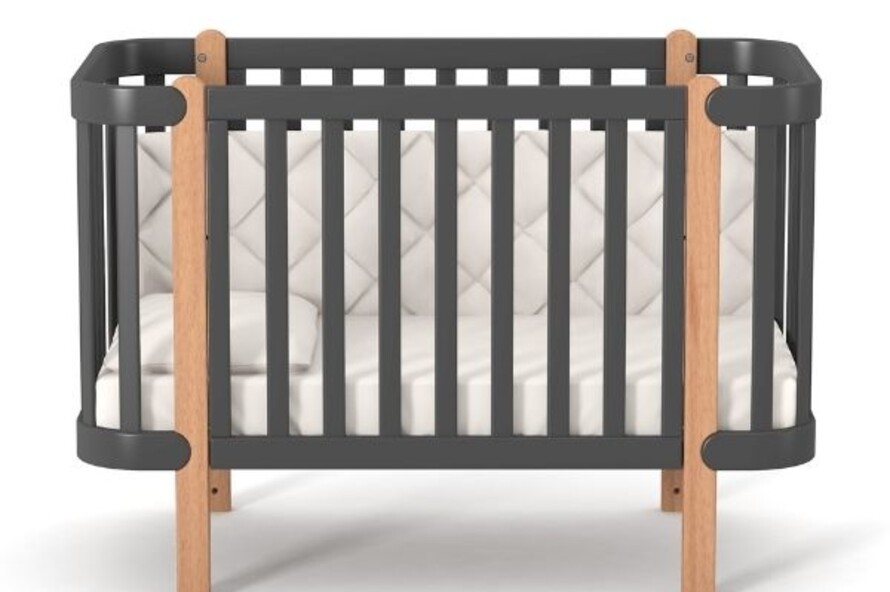 Детская кроватка Верес Монако (Темно-Серый)