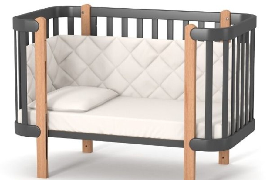 Детская кроватка Верес Монако (Графит)