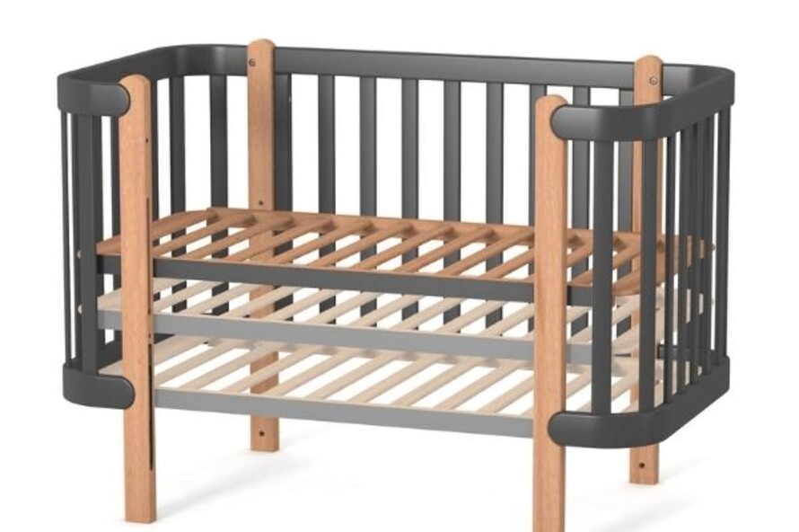 Детская кроватка Верес Монако (Графит)