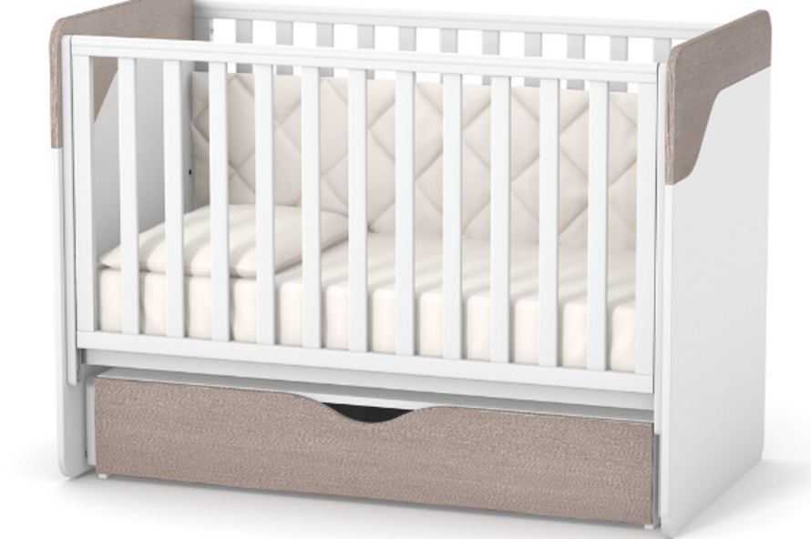Детская кроватка Верес Сидней (Капучино-Белый)