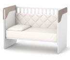 Детская кроватка Верес Сидней (Капучино-Белый)