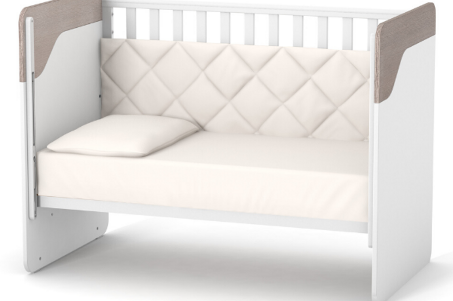Детская кроватка Верес Сидней (Капучино-Белый)