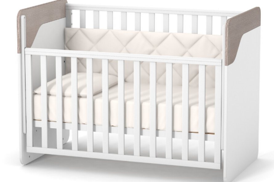 Детская кроватка Верес Сидней (Капучино-Белый)