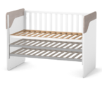 Детская кроватка Верес Сидней (Капучино-Белый)