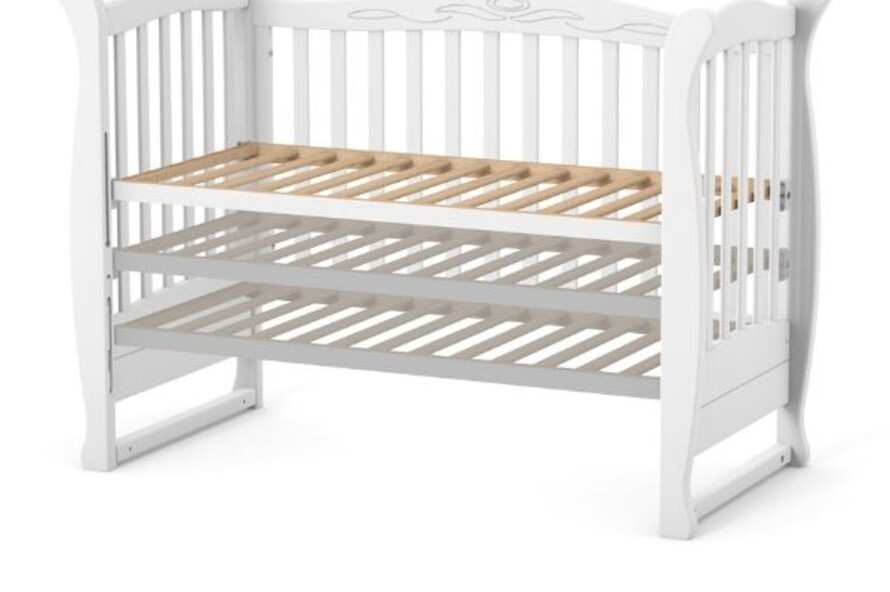 Дитяче ліжечко Верес Лд15 без ящика (Слонова Кость)