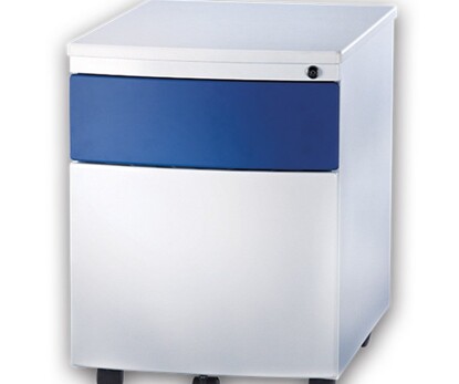 Тумбочка Mealux BD-C8 B біла із синім