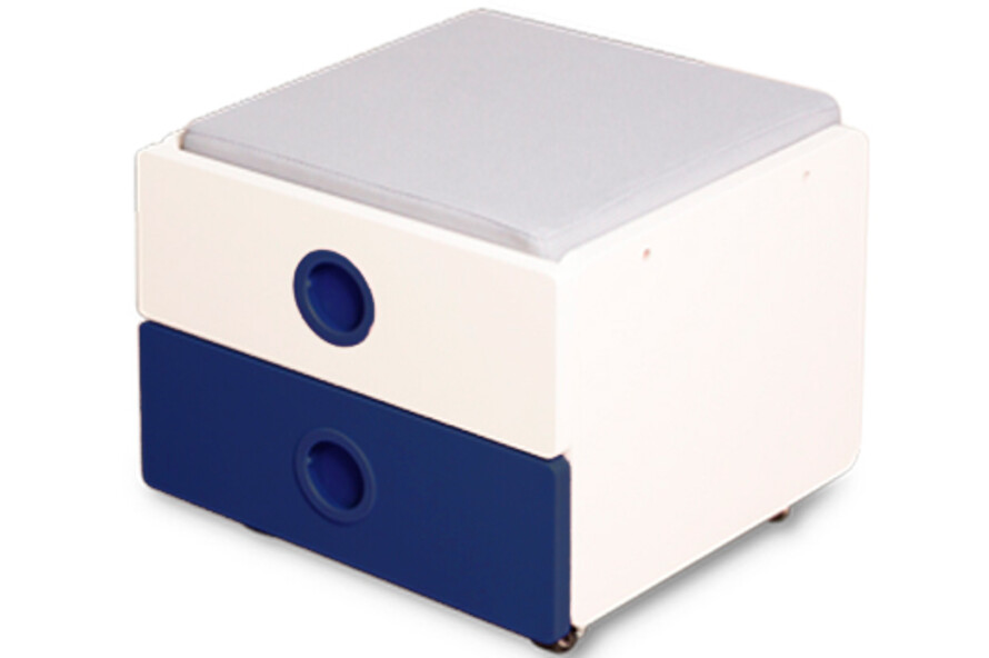 Тумбочка к парте Oxford Wite (арт.Cabinet BD-930-2 BL)