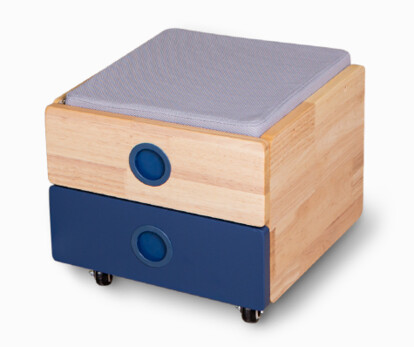 Тумбочка до парти Oxford Wood (арт. Cabinet Wood BD-920-2 BL)