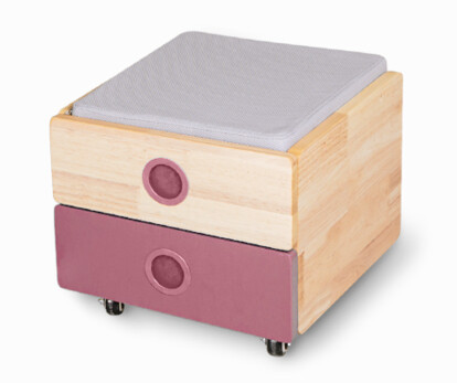 Тумбочка до парти Oxford Wood (арт. Cabinet Wood BD-920-2 PN)