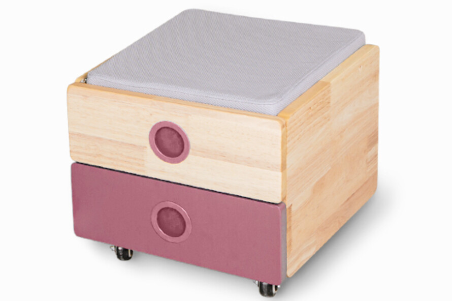 Тумбочка до парти Oxford Wood (арт. Cabinet Wood BD-920-2 PN)