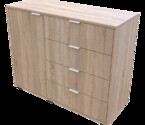 Комод GС1 Дуб Сонома