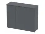 Комод Рон 6 3 фасади Графіт