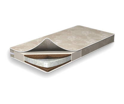 Матрас KPK 80мм беспружинный (Кокос ППУ Кокос 80мм)