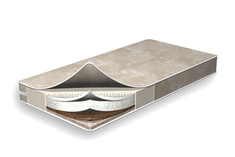 Матрас Латекс воздушный 120мм беспружинный (Латекс Кокос 120мм)