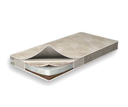 Матрац Len-Hollow-Coconut 80мм безпружинний (Льон Кокос Повітряний 80мм)