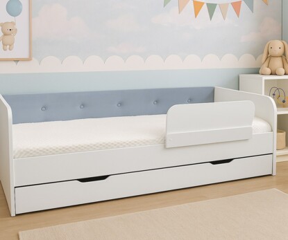 Ліжко з м`якою спинкою Валенсія / Valensia