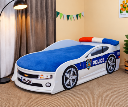 Кровать детская машина Люкс Полиция Камаро / LUXE POLICE CAMARO