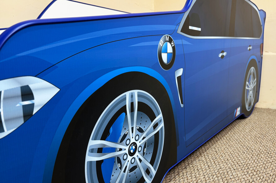 Ліжко машина Преміум БМВ / PREMIUM BMW  колір синій