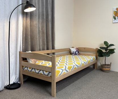 Ліжко Лілу (масив бука) колір натуральний