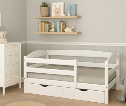 Ліжко дитяче Сонечко колір білий