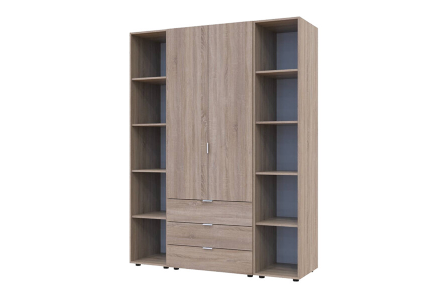 Комплект Гелар с 2 Этажерками Дуб Сонома 2 ДСП