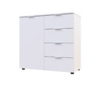 Комод Рон 1 1 фасад 4 шухляди Білий