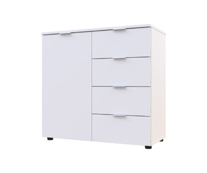 Комод Рон 1 1 фасад 4 шухляди Білий