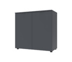 Комод Рон 3 2 фасади Графіт