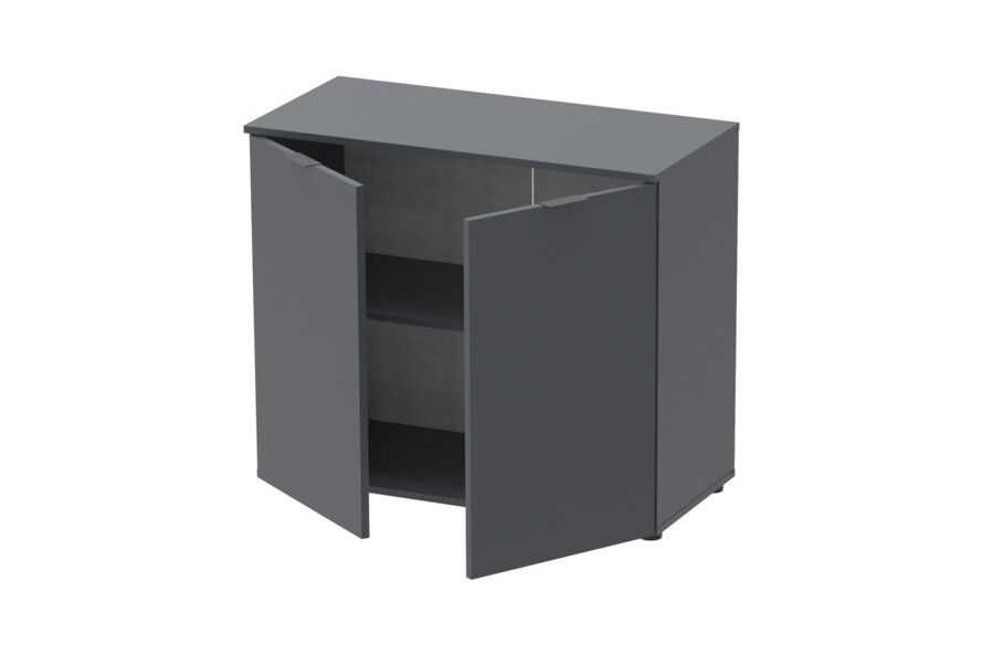 Комод Рон 3 2 фасади Графіт