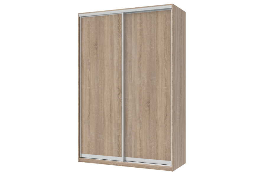 Шафа купе Сіті Лайт Дуб Cонома 2 ДСП велика