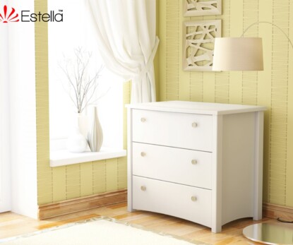 Комод Вега (Щит Бука) Колір Білий