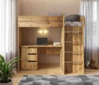 Ліжко дитяче Горище №3 / Bedroom 3 Колір Тахо 