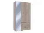 Шафа для одягу Гелар Дуб сонома 2ДСП/Дзеркало