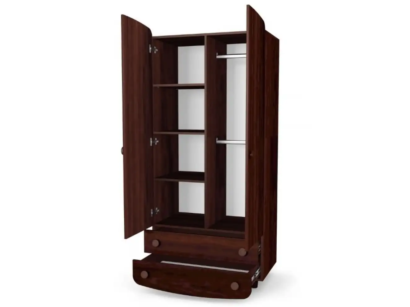 Шафа Верес №1 ДСП (Горіх) Шафа Верес №1 ДСП (Горіх)