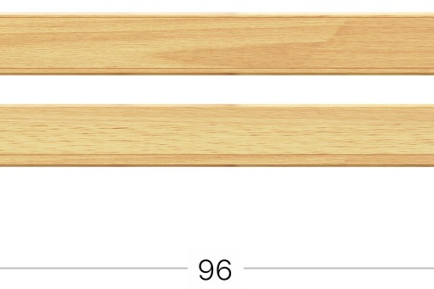 Кровать с дерева Селена (бук) Цвет Ольха Темная