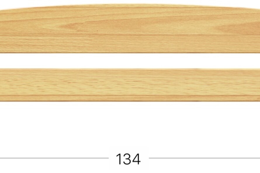 Кровать с дерева Селена (бук) Цвет Ольха Темная