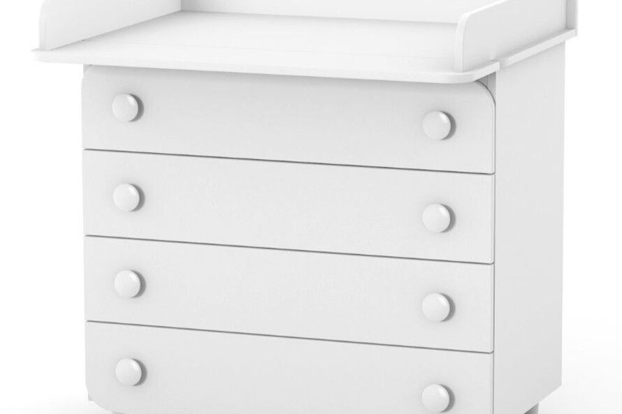 Комод Верес 900 ДСП (Білий)