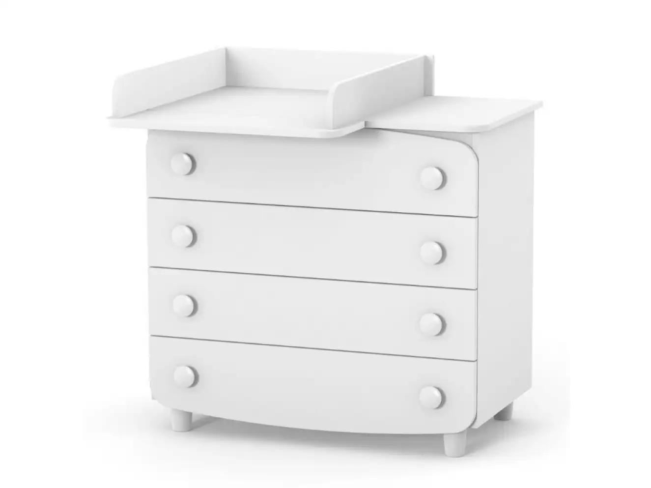 Комод Верес 900 Дсп (Белый) Комод Верес 900 Дсп (Белый)