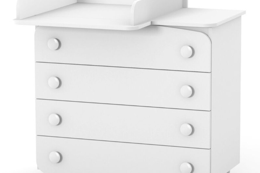 Комод Верес 900 ДСП (Білий)