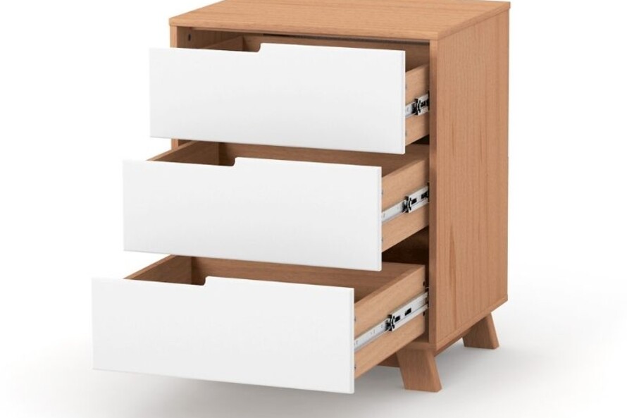 Комод Верес Манхеттен 600 (Біло-Буковий)