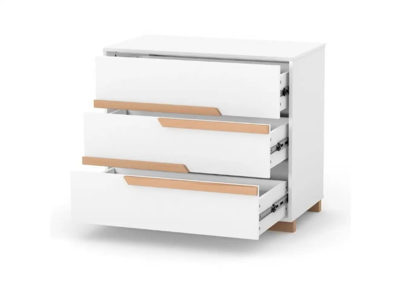 Комод Верес Сіетл 900 (біло-буковий)