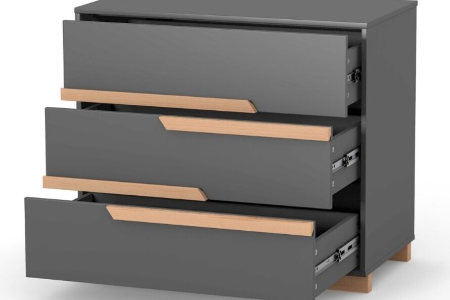 Комод Верес Сіетл 900 (темно-сірий)