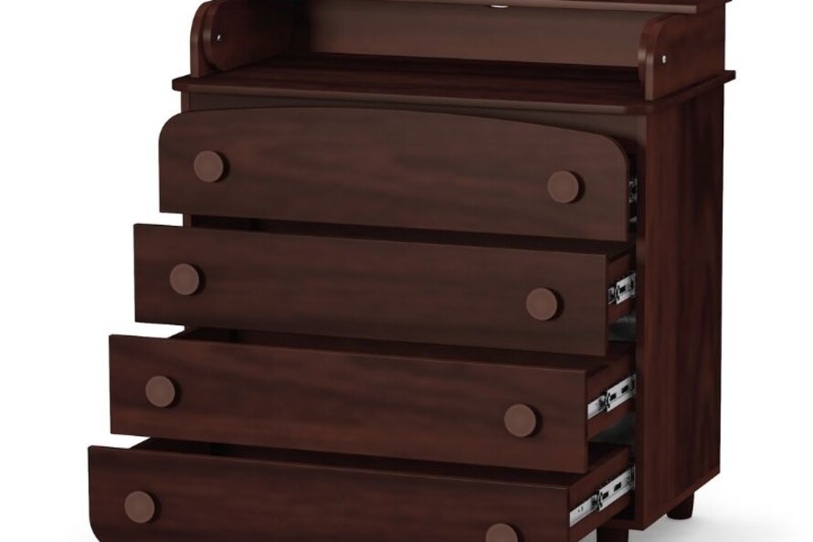 Комод-пеленатор Верес 900 ДСП (Горіх)